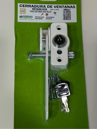 Cerradura de ventanas anti-robo, a estrenar