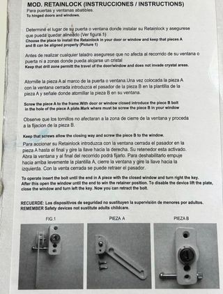 Cerradura de ventanas anti-robo, a estrenar