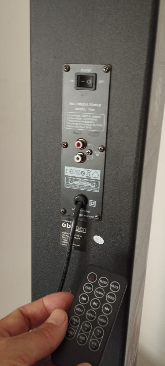 Altavoz de torre Bluetooth con impresion Big Ben