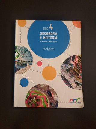 Geografía Historia Anaya 4 eso