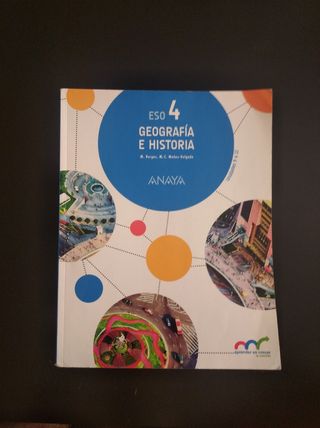 Geografía Historia Anaya 4 eso