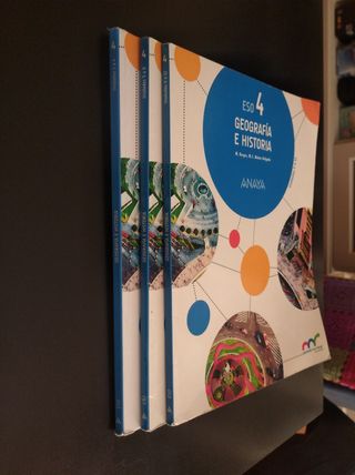 Geografía Historia Anaya 4 eso
