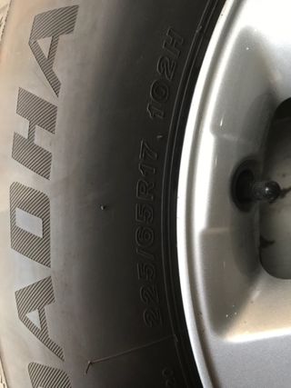 Llantas y neumáticos Honda CRV