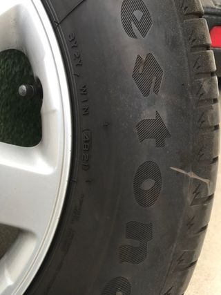 Llantas y neumáticos Honda CRV