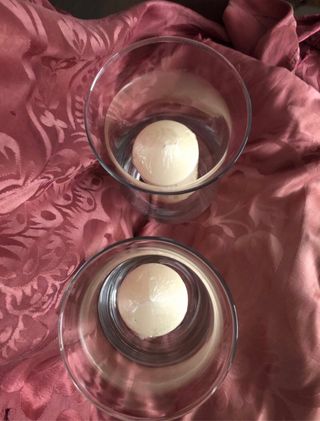 Tulipas para velas o jarrones de cristal. Con caja