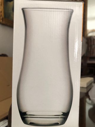 Tulipas para velas o jarrones de cristal. Con caja