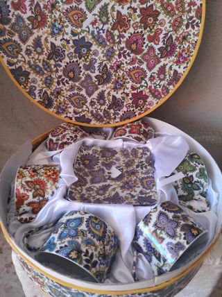 juego de café seis servicios.