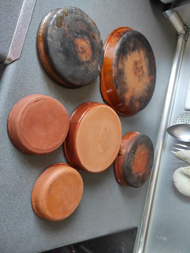 cazuelas de barro
