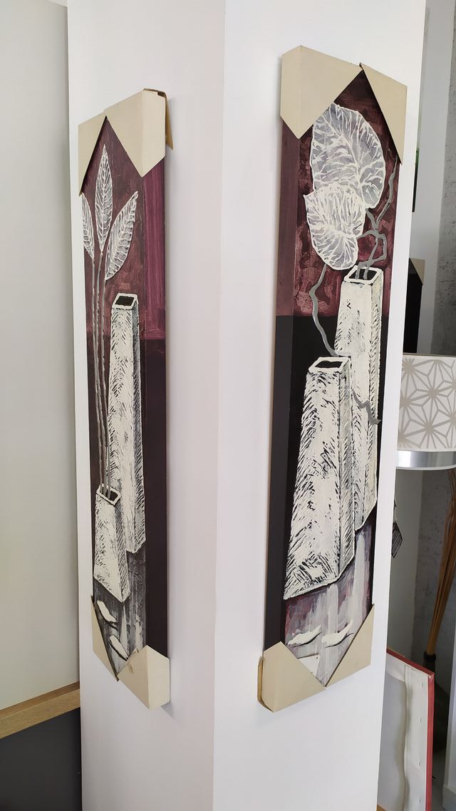 Cuadros jarrones (exposición)