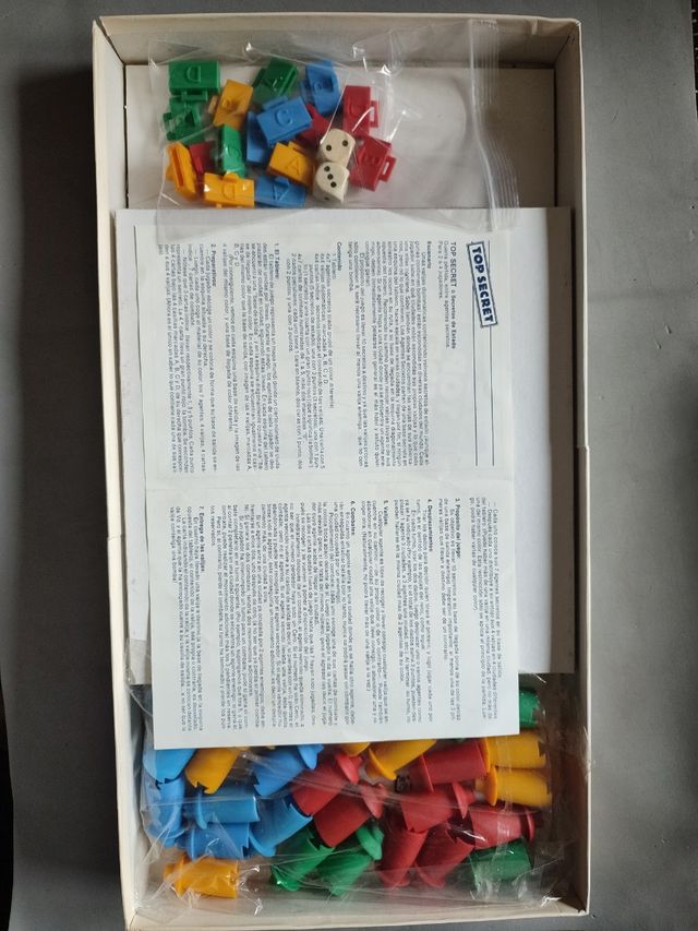 Juego de mesa ( TOP SECRET ) Completo