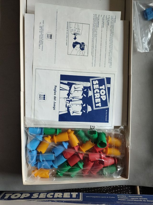 Juego de mesa ( TOP SECRET ) Completo