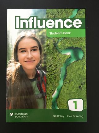2 Libros Influence. 1 ESO Editorial Macmillan 