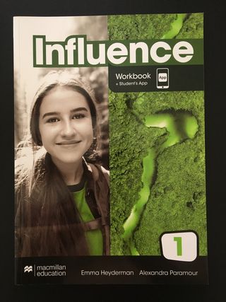 2 Libros Influence. 1 ESO Editorial Macmillan 