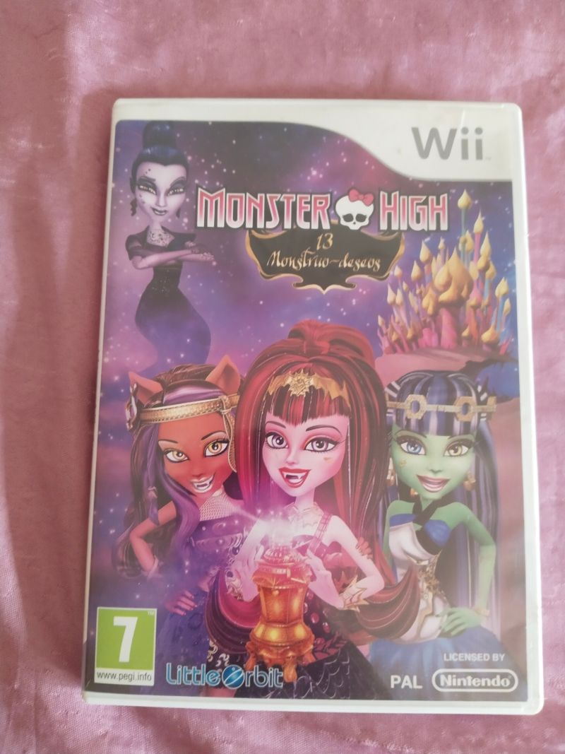 Imagen de videojuego Wii Monster high 13 deseos