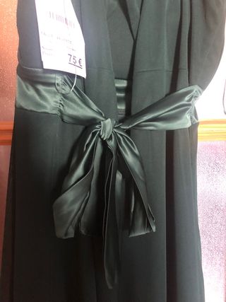 Vestido verde mujer a estrenar