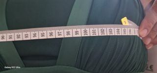 Vestido verde mujer a estrenar