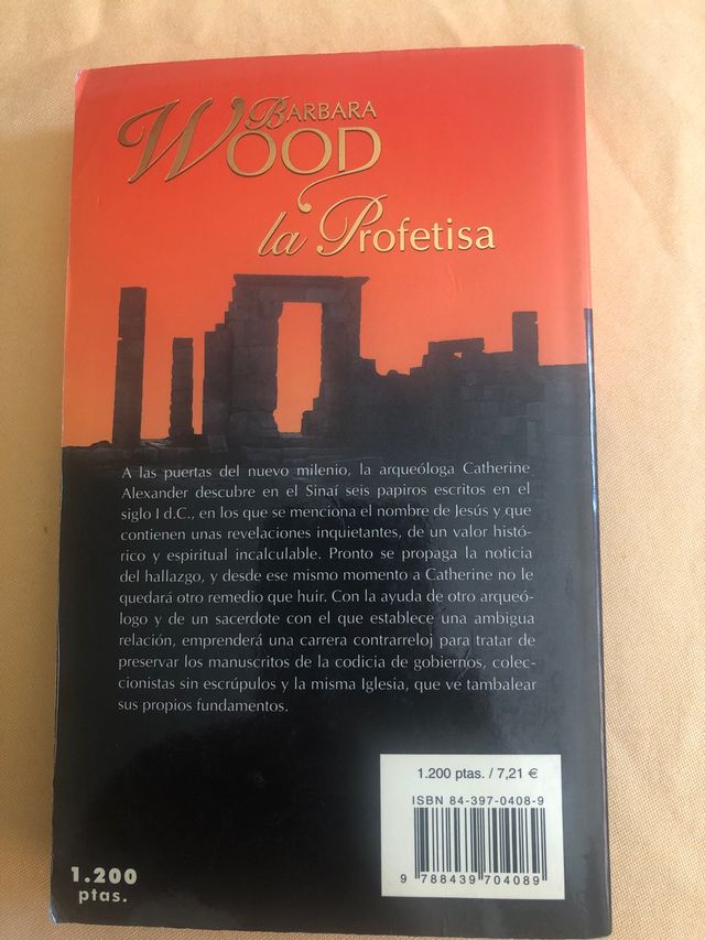 La profetisa, Barbara Wood