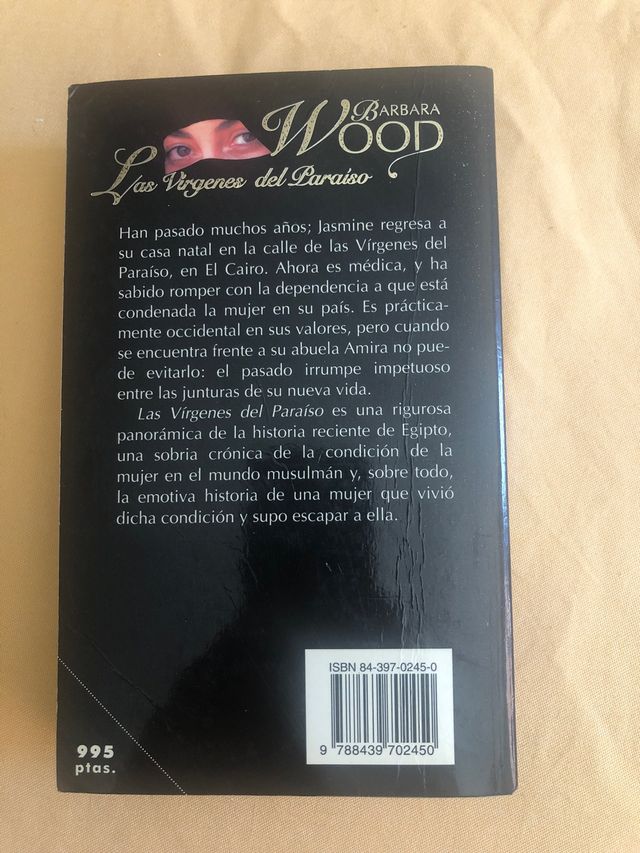 Las vírgened del paraiso, Barbara Wood