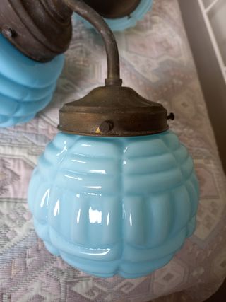 lampara antigua años 20/30