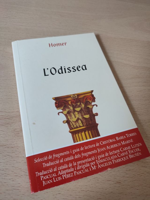 Guía didáctica EN VALENCIANO “L’Odissea” de Homer