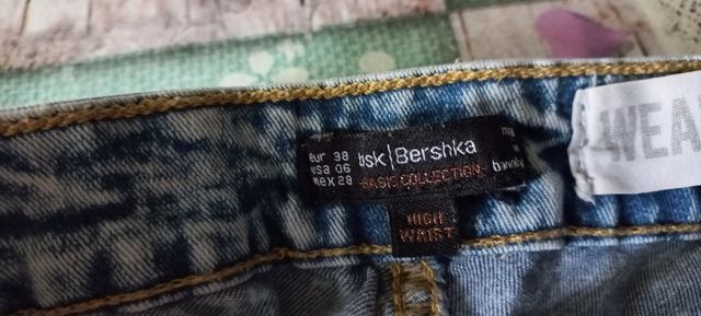 Shorts ragazza jeans denim