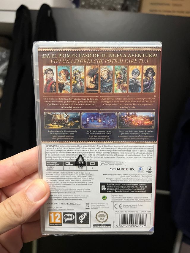 Octopath Traveler 2 Nuevo Nintendo Switch