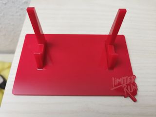 2x Soporte Limited Run (Rojo y Azul)