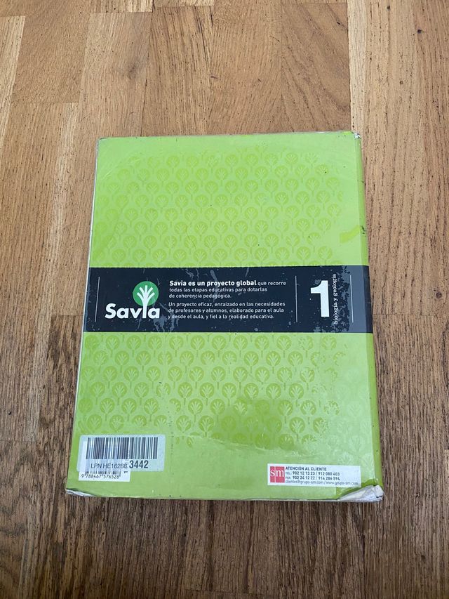 Libro Biología 1 bachillerato