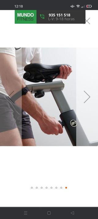 Bodytone DS25 bicicleta indoor magnética