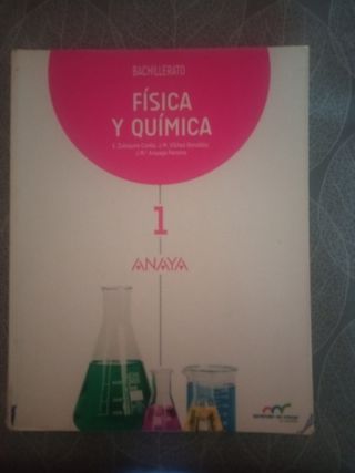 Libro de Física y Química, primero de bachillerato