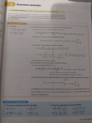 Libro Bachillerato Matemáticas Ciencias Sociales