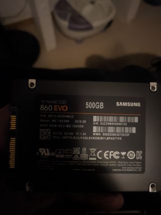 Carcasa disco duro  externo USB C 500 GB