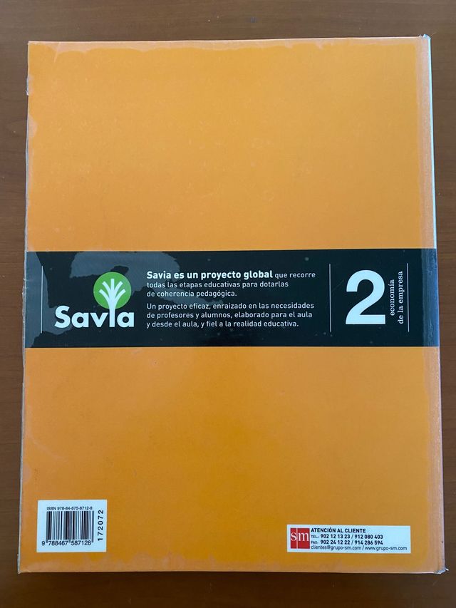 Libro Economía de la empresa 2 Bachillerato