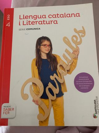 Libro lengua catalana y literatura
