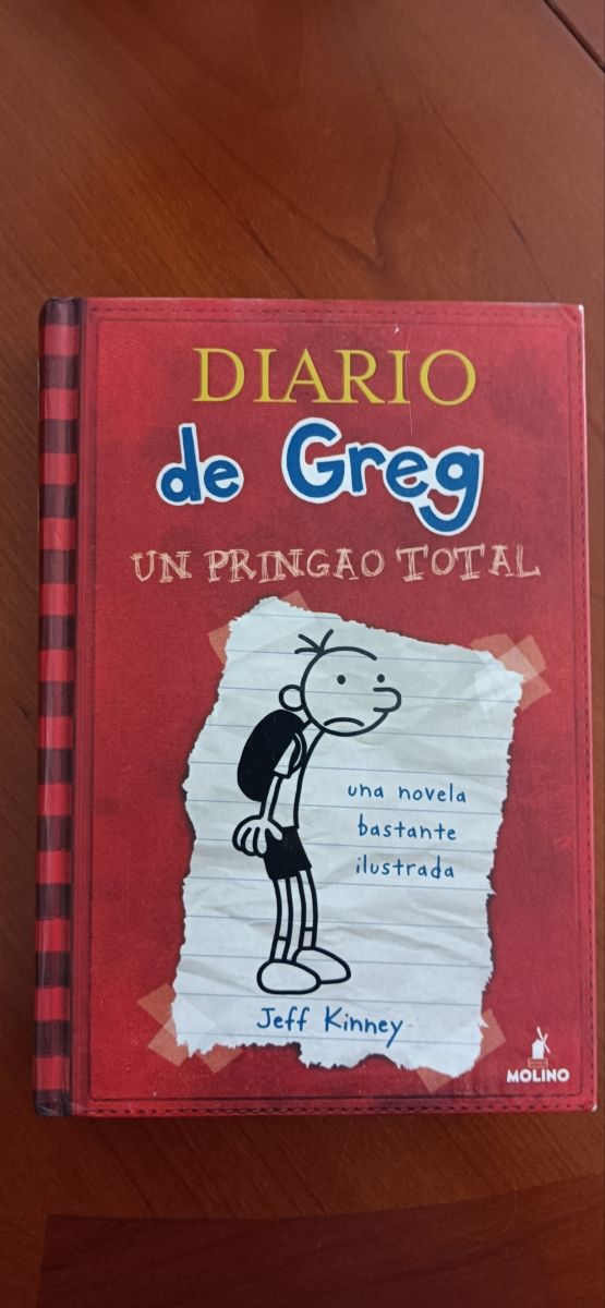 Libro Diario de Greg. Un pringao total