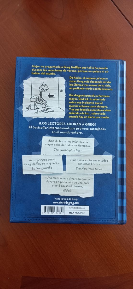 Libro Diario de Greg 2. La ley de Rodrick