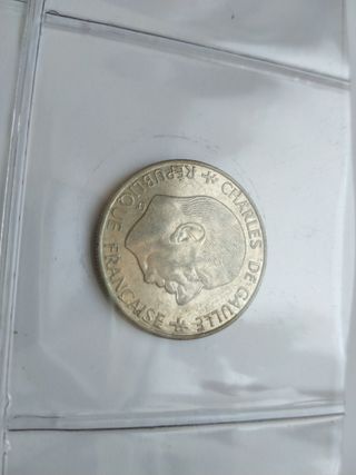 Lote monedas francesas francos