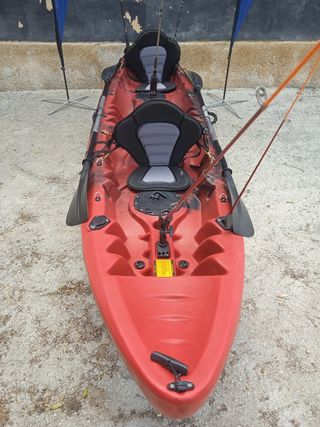 KAYAK NUEVO DOBLE 2+1 RECREO PESCA PASEO