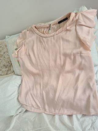 BLUSITA TOP ROSA🌹