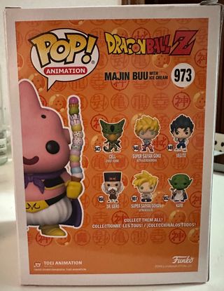 Funko POP! Dragon Ball Z: Majin Buu Mit Eis – Sammlerfigur, Ca. 10 Cm