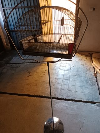 jaula para canarios