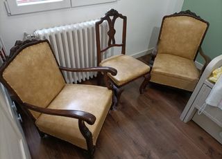 2 butacones y 1 silla