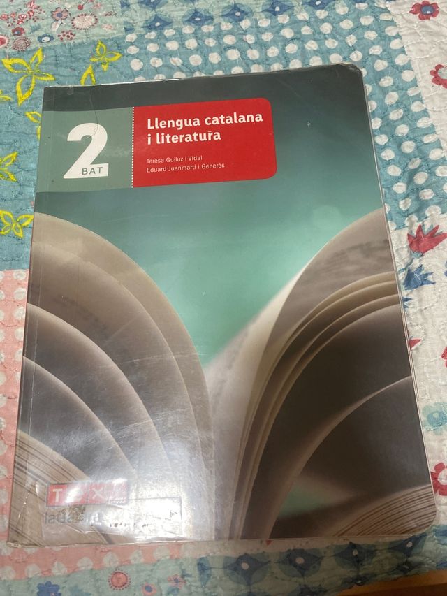 Llengua catalana i literatura 2do Bachiller