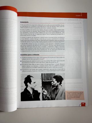 Libro de texto de filosofía 1º bachiller, Anaya. 