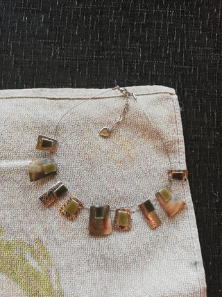 Conjunto gargantilla y pendientes