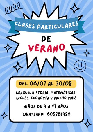 CLASES DE VERANO