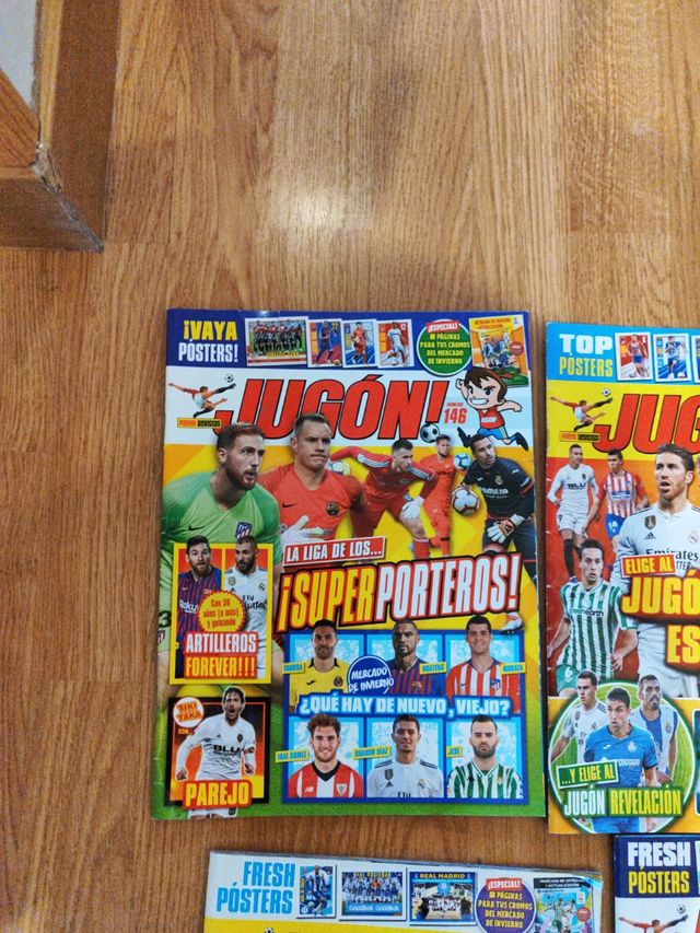 Pack de 5  periódicos de jugones