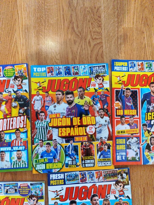 Pack de 5  periódicos de jugones