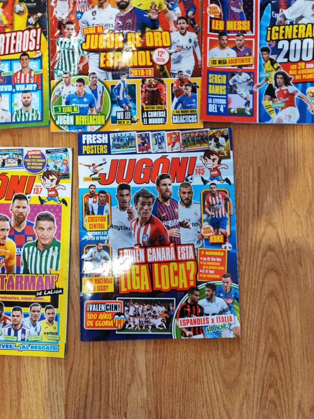 Pack de 5  periódicos de jugones