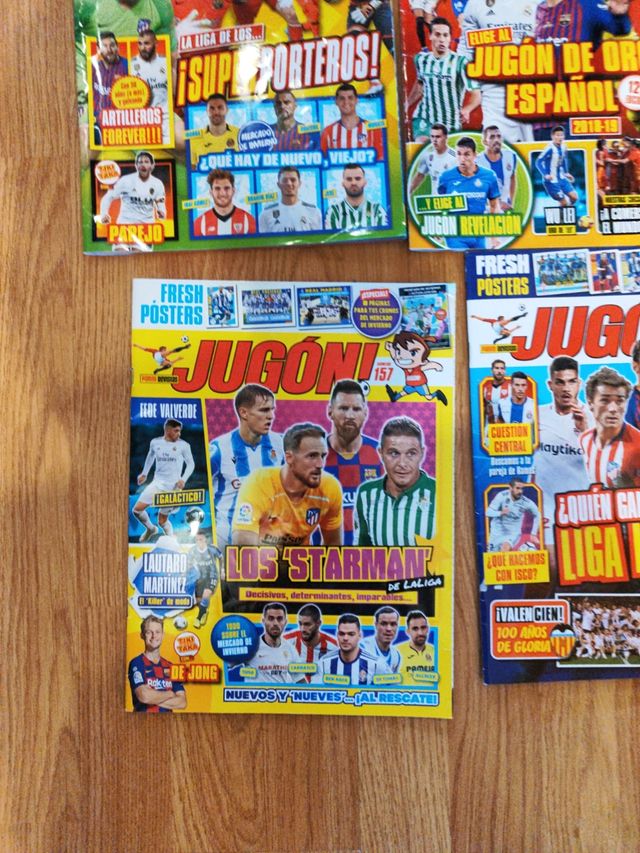 Pack de 5  periódicos de jugones